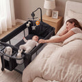 4 in 1 Pack and Play with Bassinet, Changing Table, Playpen and Carry Bag N22969