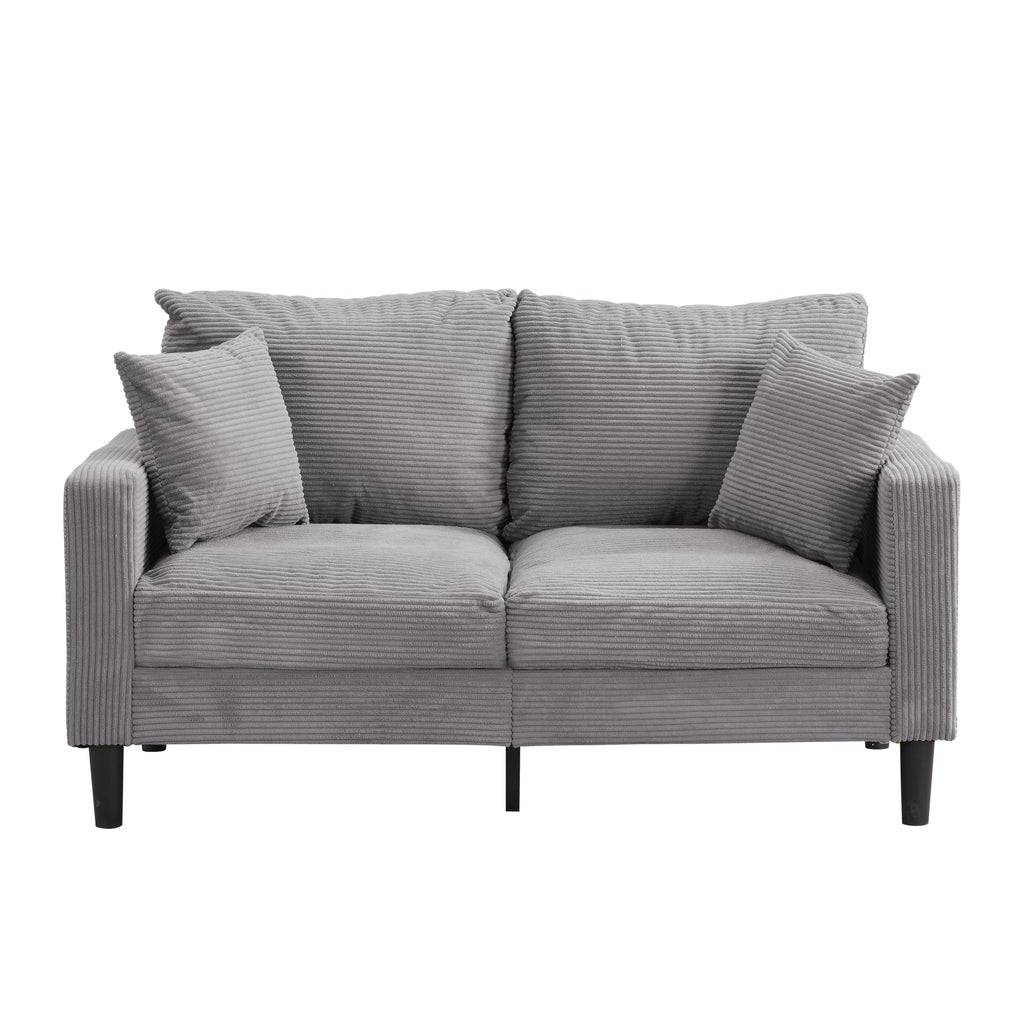 Light Gray Upholstered Sofa L6776