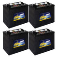 6V 250Ah Flooded Lead Acid Deep Cycle Battery Pack of 4 I594629