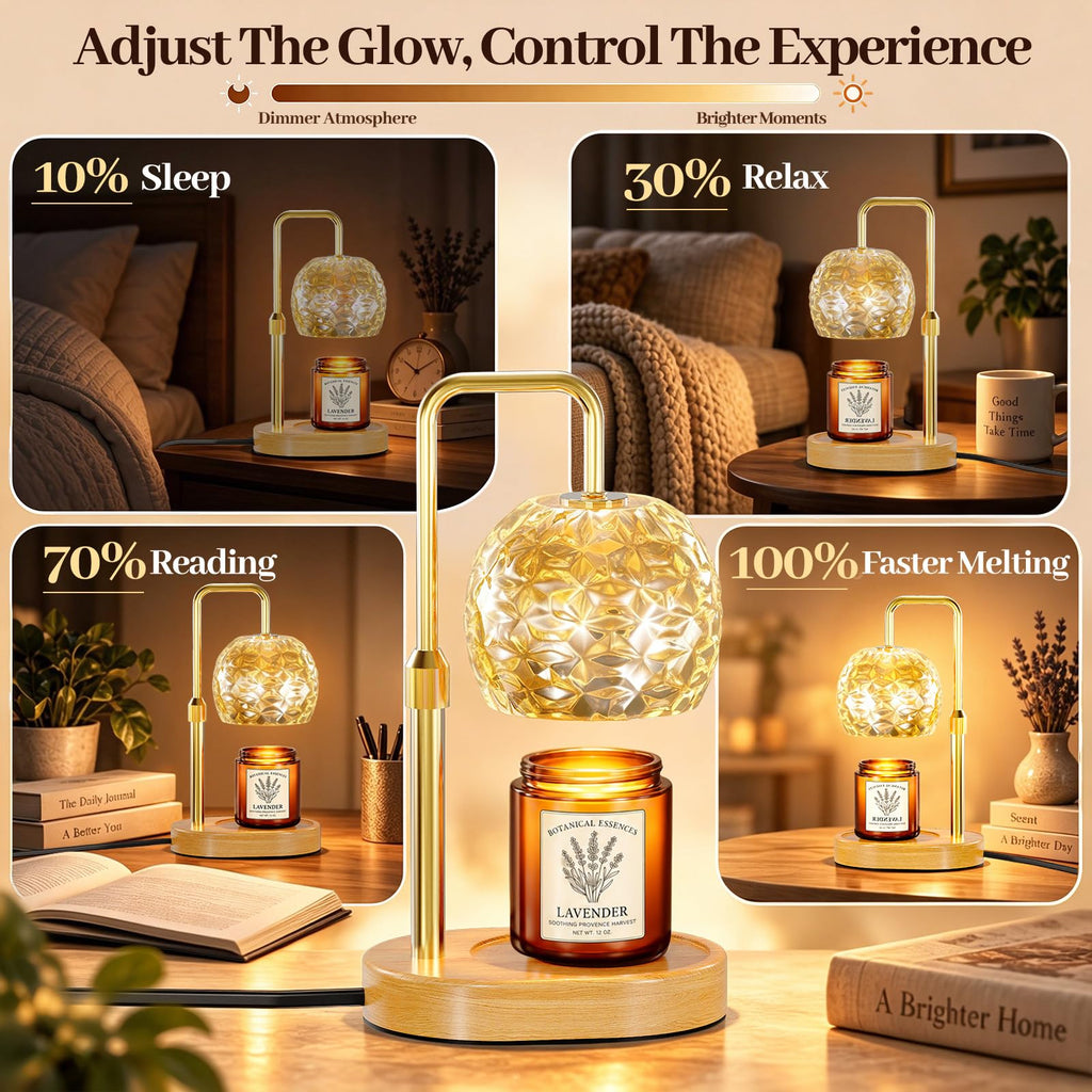 Candle Warmer Lamp with Timer Q89651