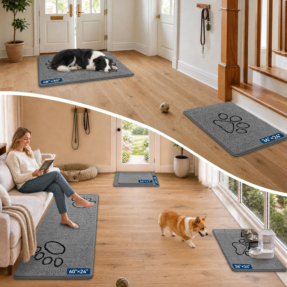 Chenille Doormats 30*20 G900