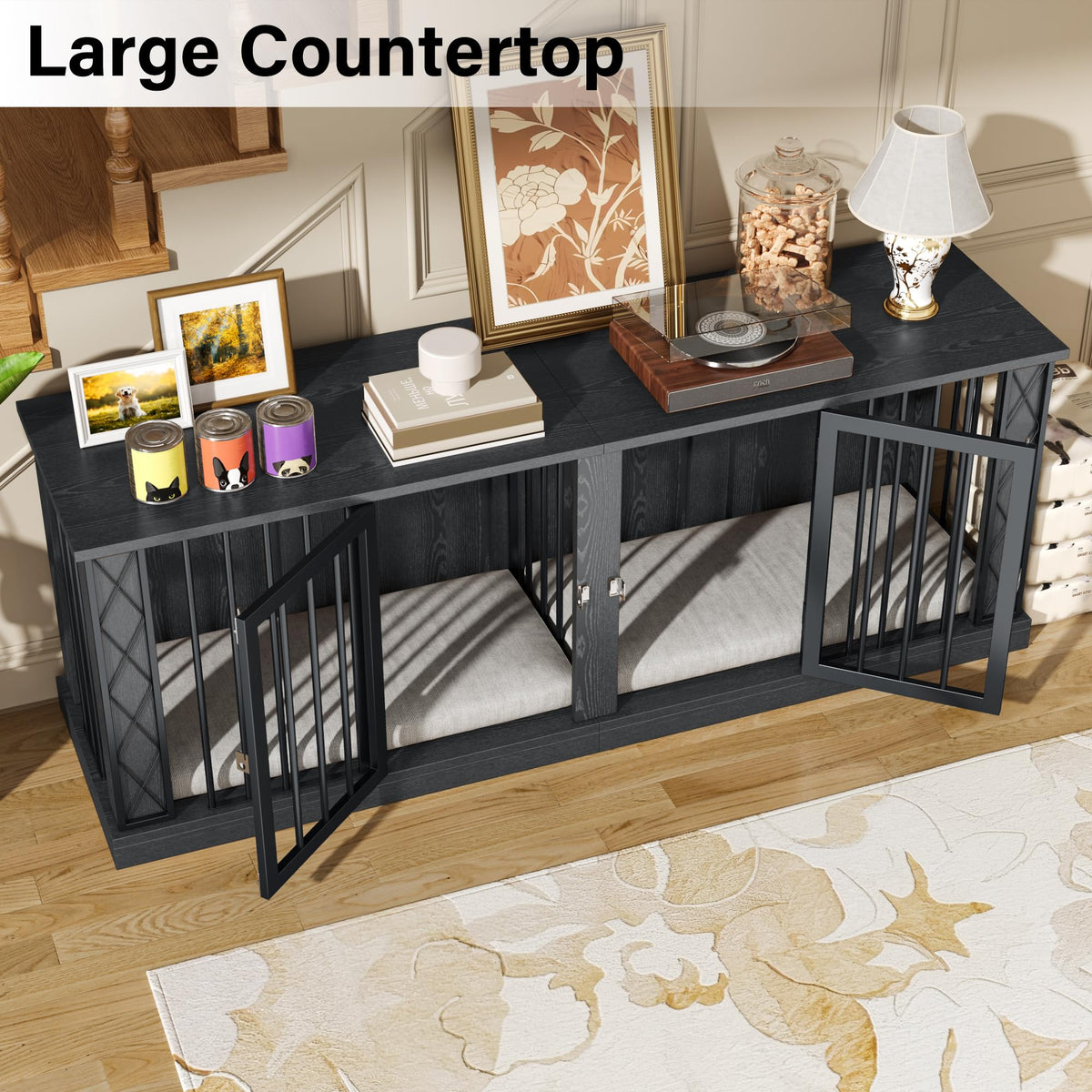 Large Heavy Duty Dog Crate Furniture E929