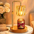 Candle Warmer Lamp Set with Scented Jar Candle & Timer O13943