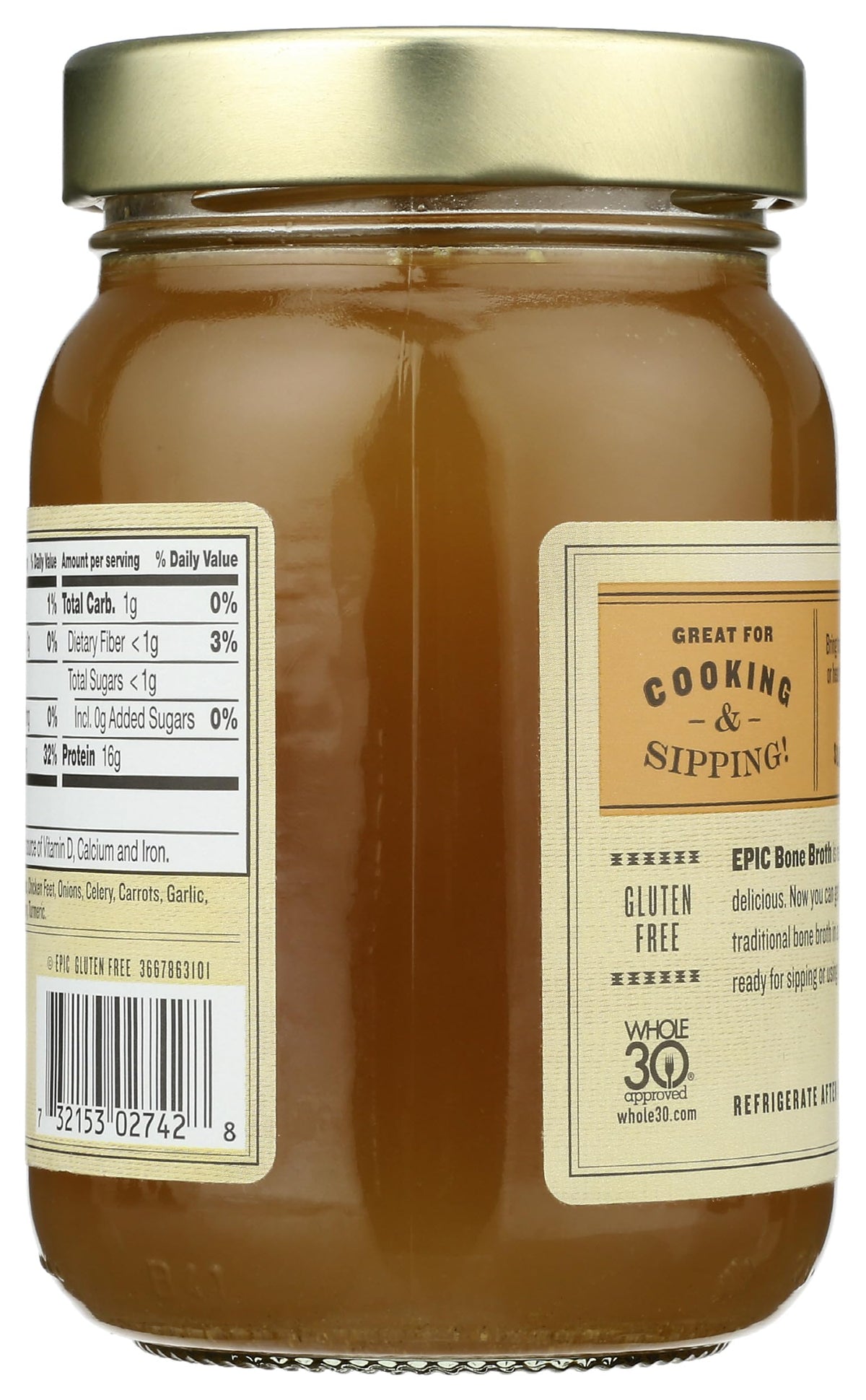 Bone Broth Savory Chicken 14 Fl Oz N16904