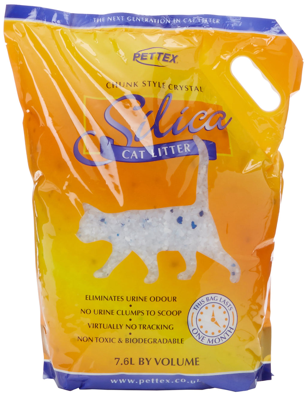 Silica Crystal Cat Litter 7.6 Liters White C7828