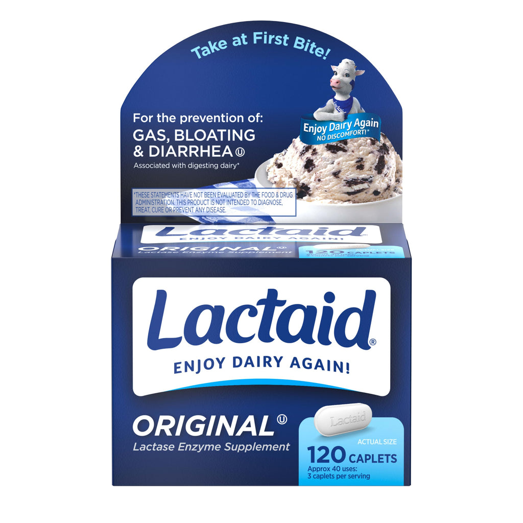 Lactose Intolerance Caplets 120 Ct U3803