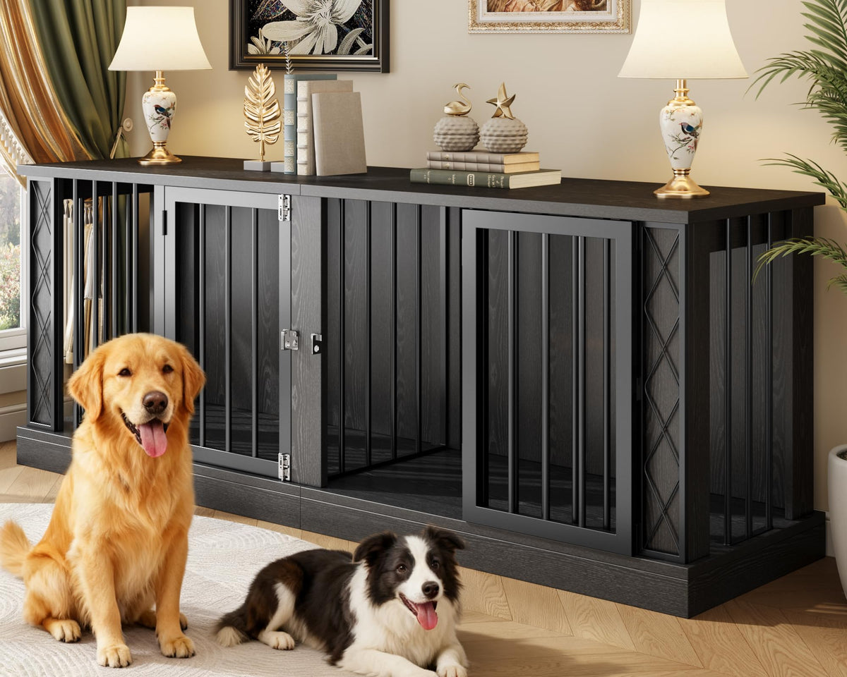 Large Heavy Duty Dog Crate Furniture E929