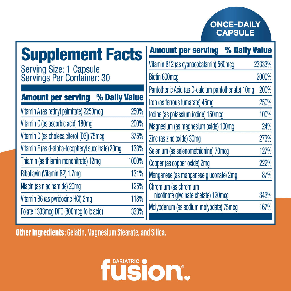 Multivitamin with Iron 30 Count W20830