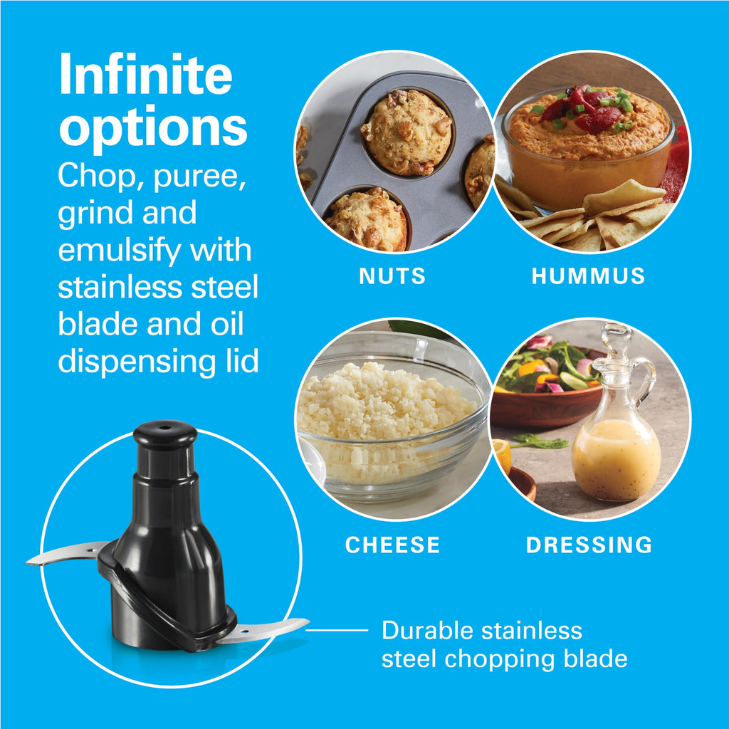 Cordless Mini Food Processor & Vegetable Chopper E389453