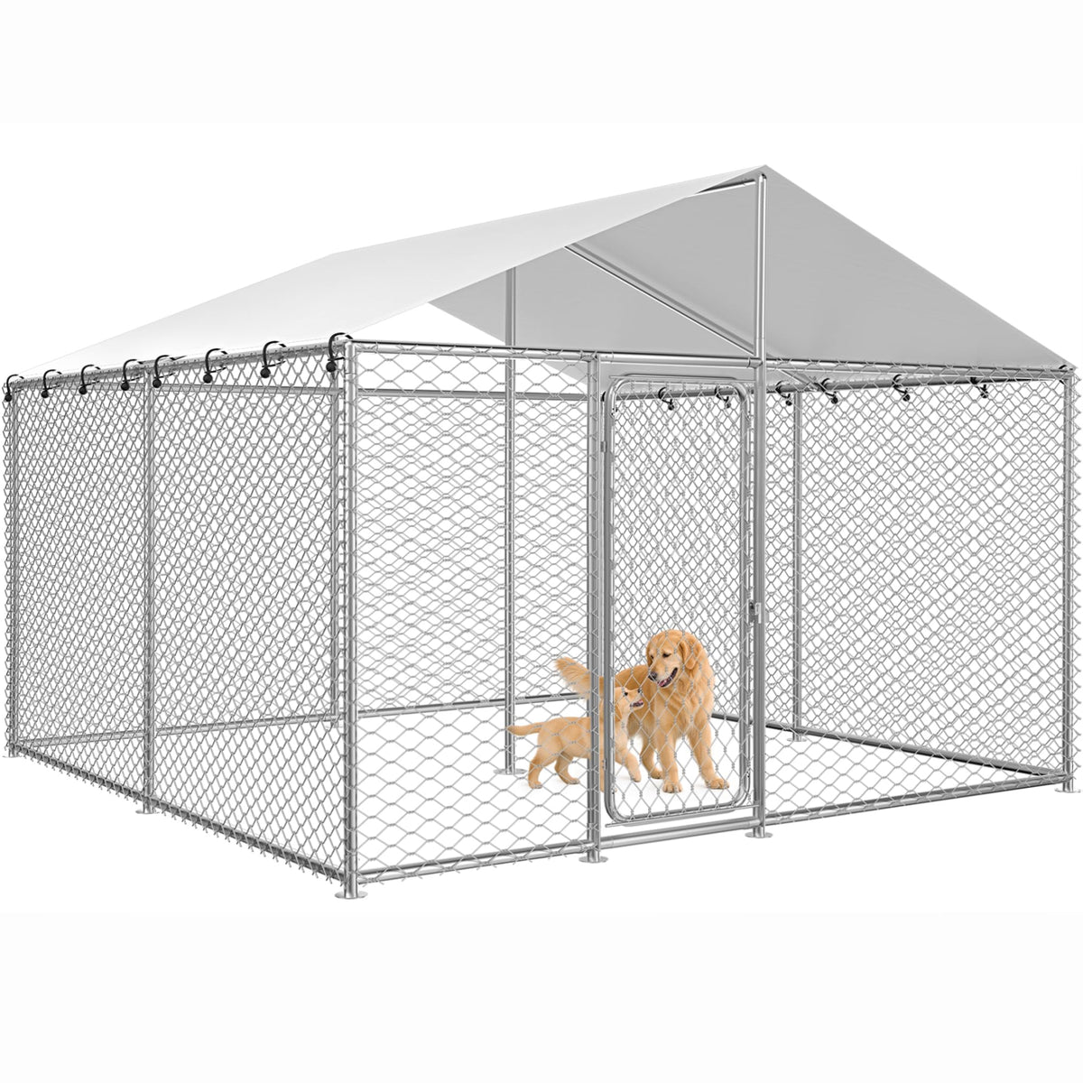 10x10 FT Heavy Duty Outdoor Dog Kennel Z667937