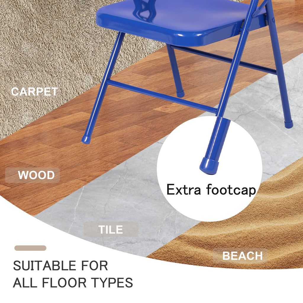 Metal Folding Chairs 4 Pack U117308