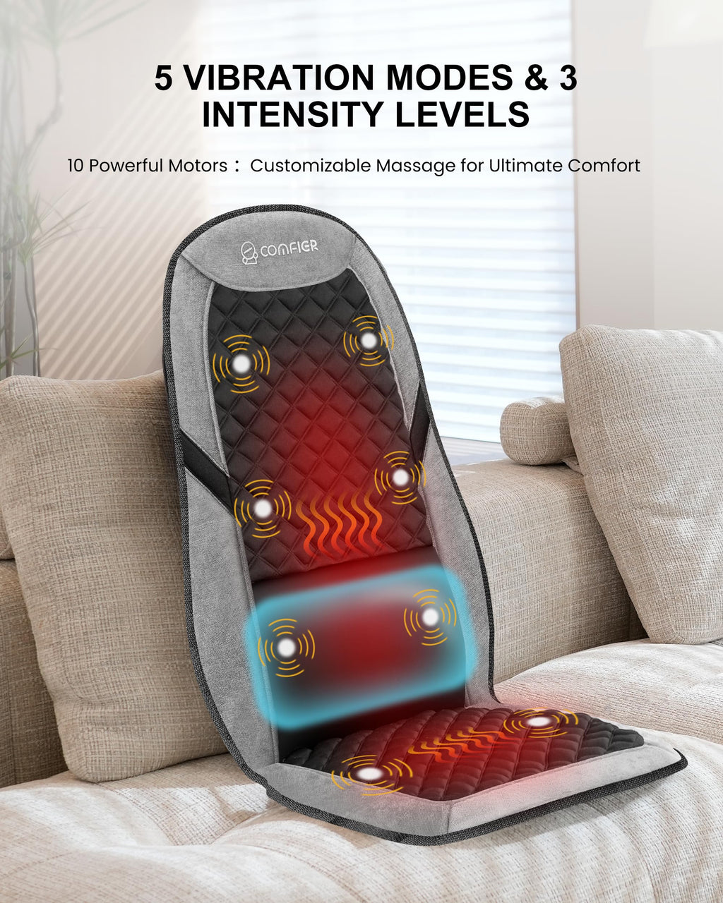 Back Massager with Heat C9425