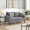 Light Gray Upholstered Sofa L6776