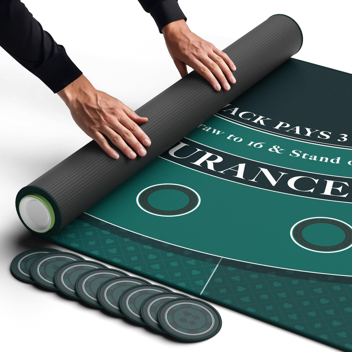 Blackjack Mat 70" x 30" S27455