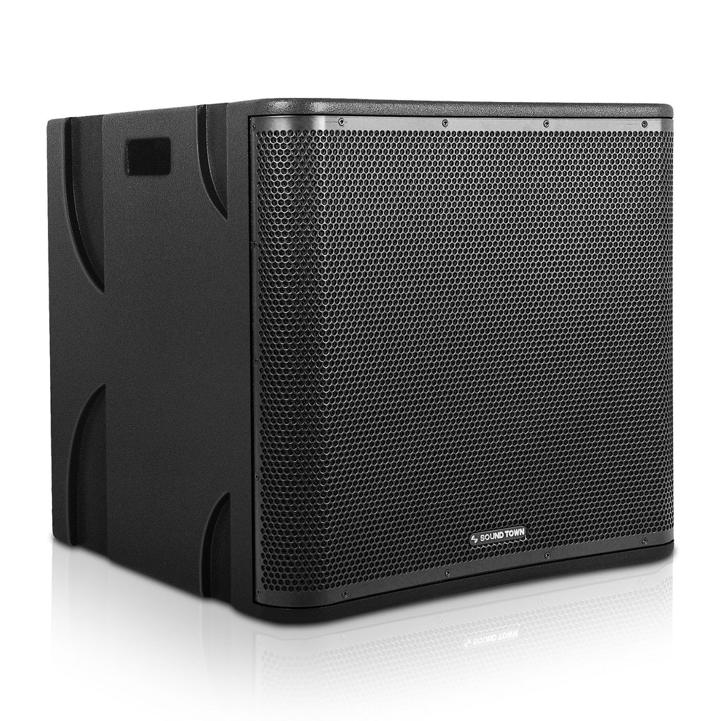 Powered Column Array Speaker System with 18" Subwoofer and Column Loudspeaker Y85471