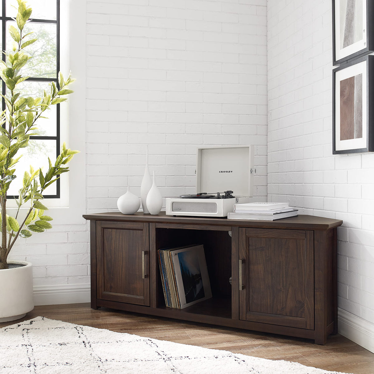 Corner TV Stand up to 65" Q50568